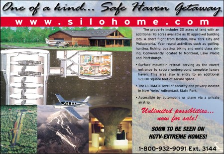 Missile Base for sale, Restored safe haven getaway, this is a missile base for sale. call 1-800-715-1333 x 3144 for more information.