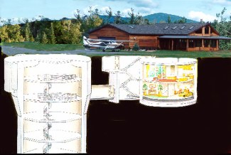 Missilebases, Luxury Missile bases, underground home, Silohome, 